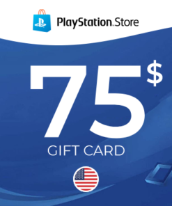 75$ PSN USA PlayStation Network GiftCards